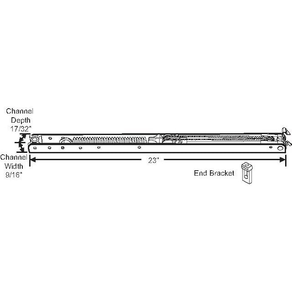 Strybuc 23in Channel Balance 62FC-23B-5 - main